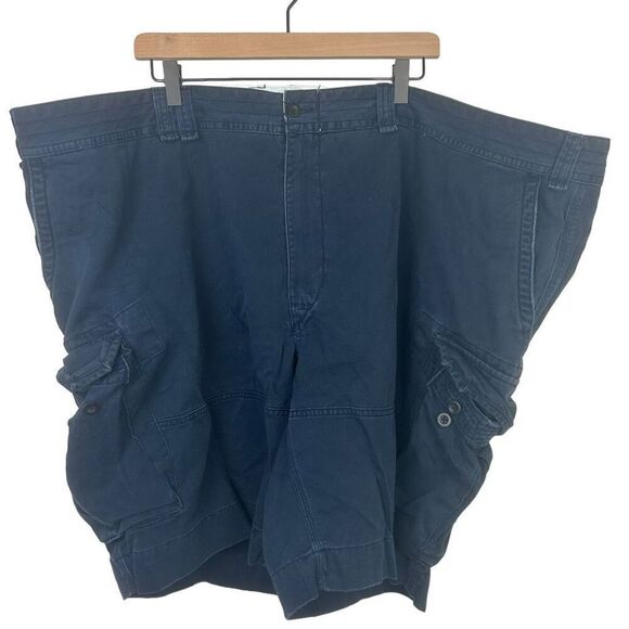 Polo Ralph Lauren Shorts Mens 56B Blue Cargo Pockets Big Tall Outdoors Gorpcore - Picture 1 of 13